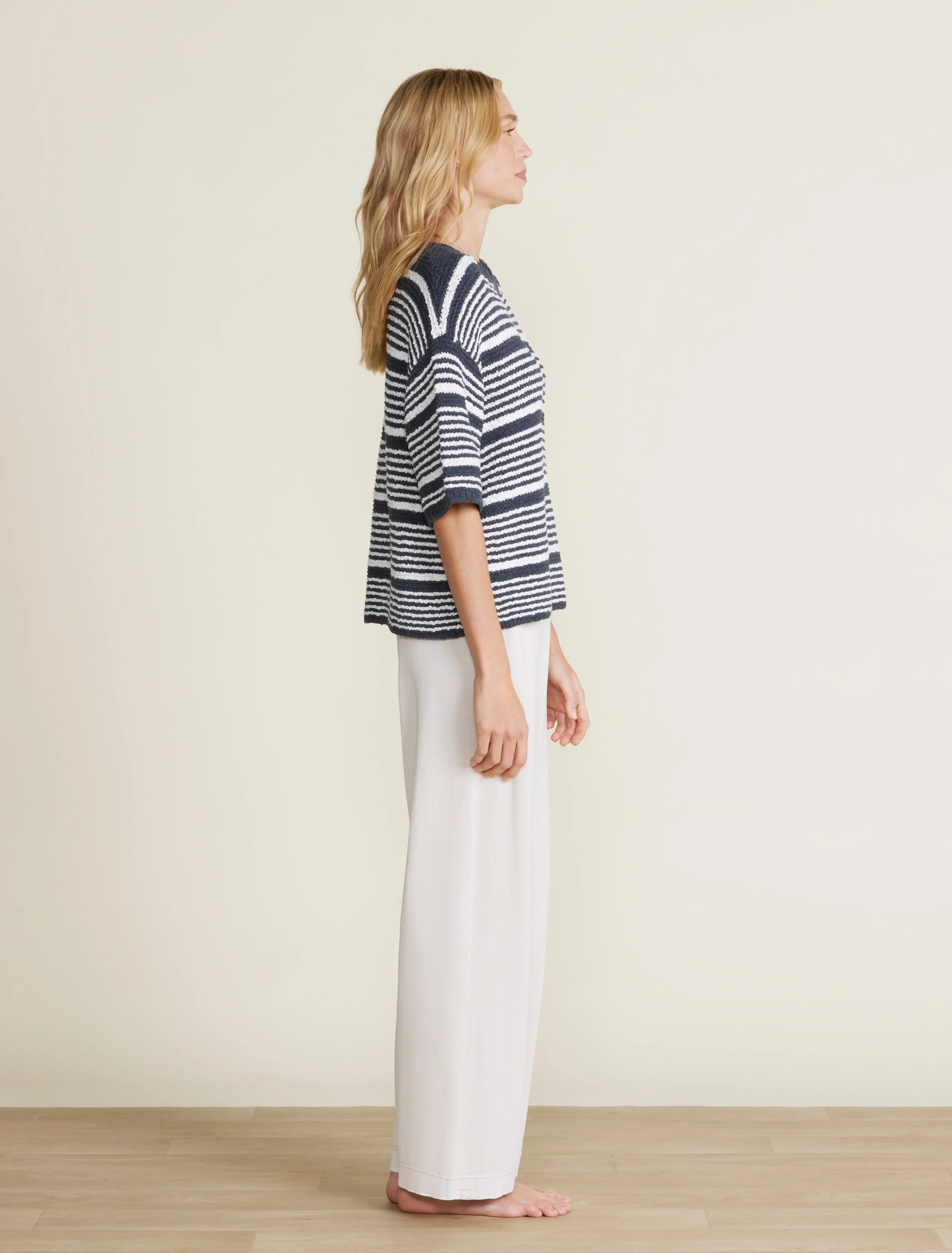Boucle Striped Pullover - Image 6