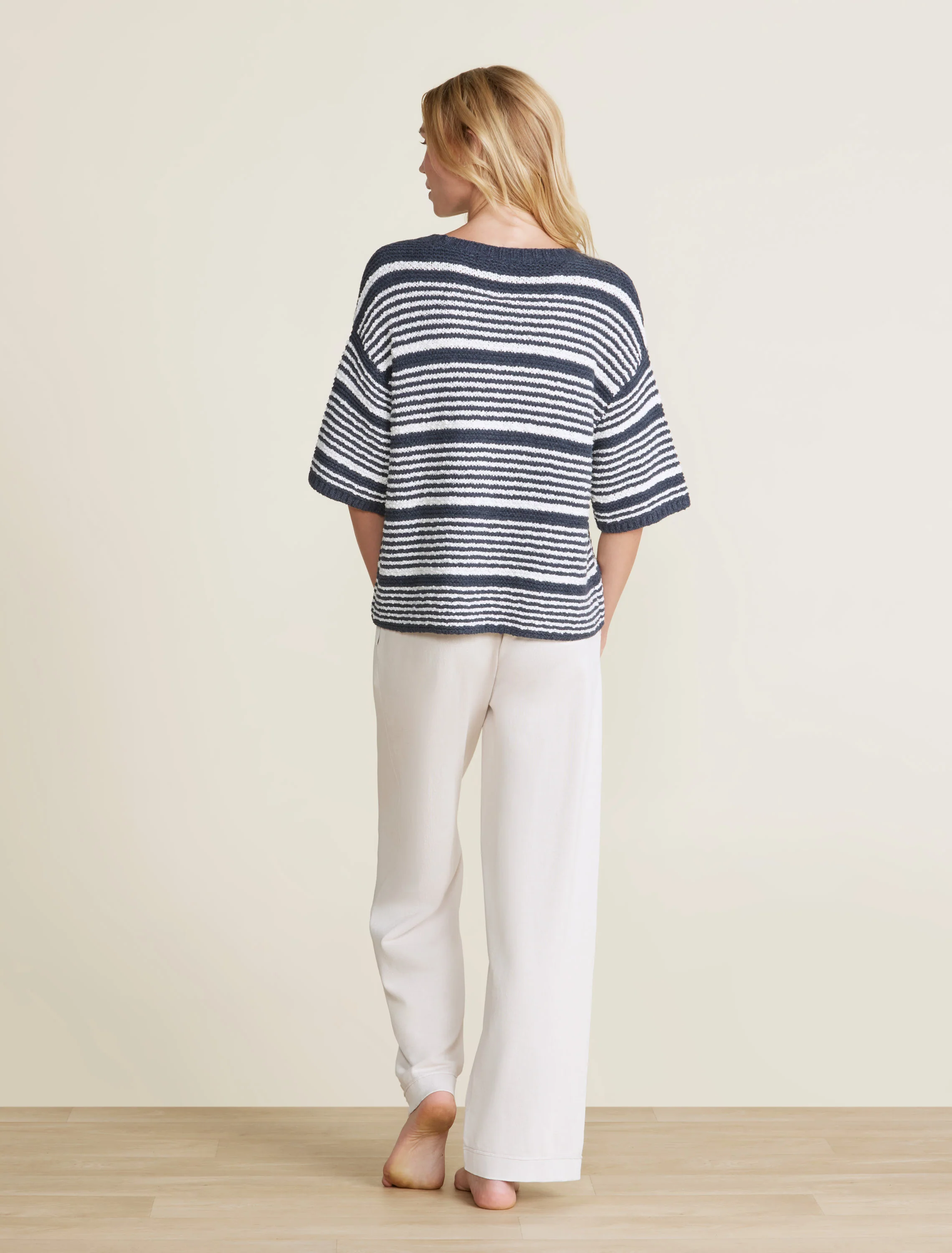 Boucle Striped Pullover - Image 7