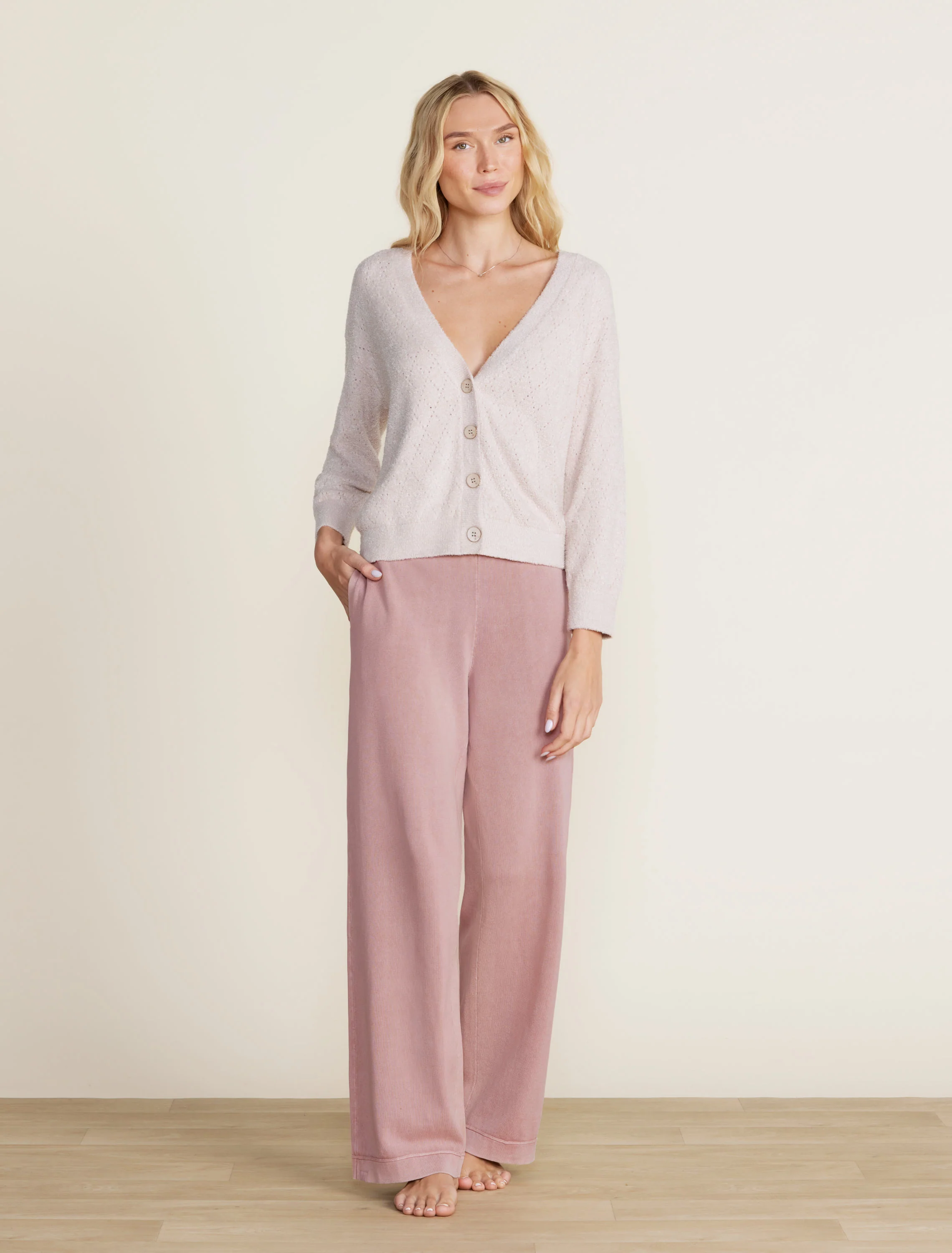 CozyChic Lite® Diamond Pointelle Pullover - Image 11