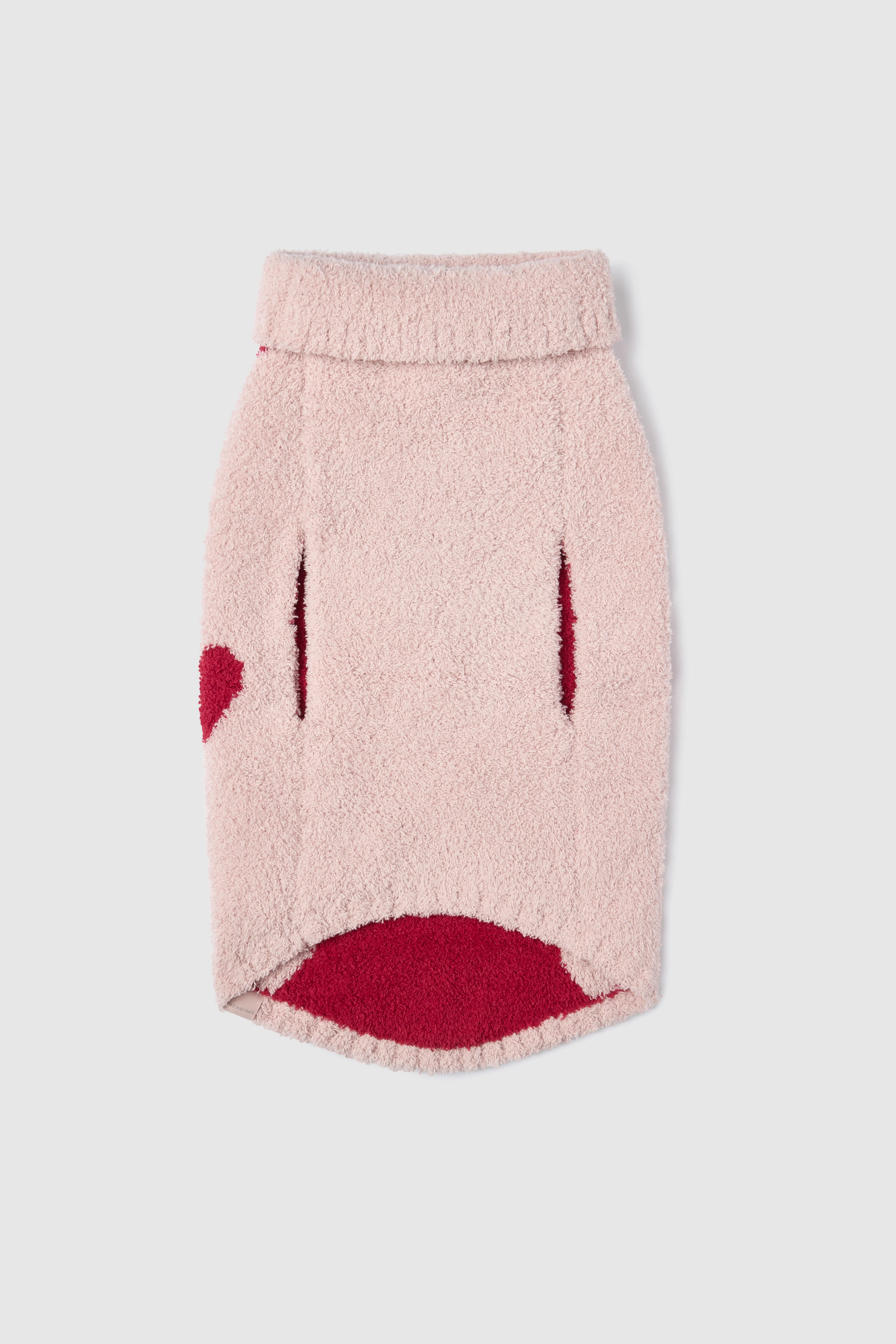 CozyChic® Heart Print Pet Sweater - Image 4