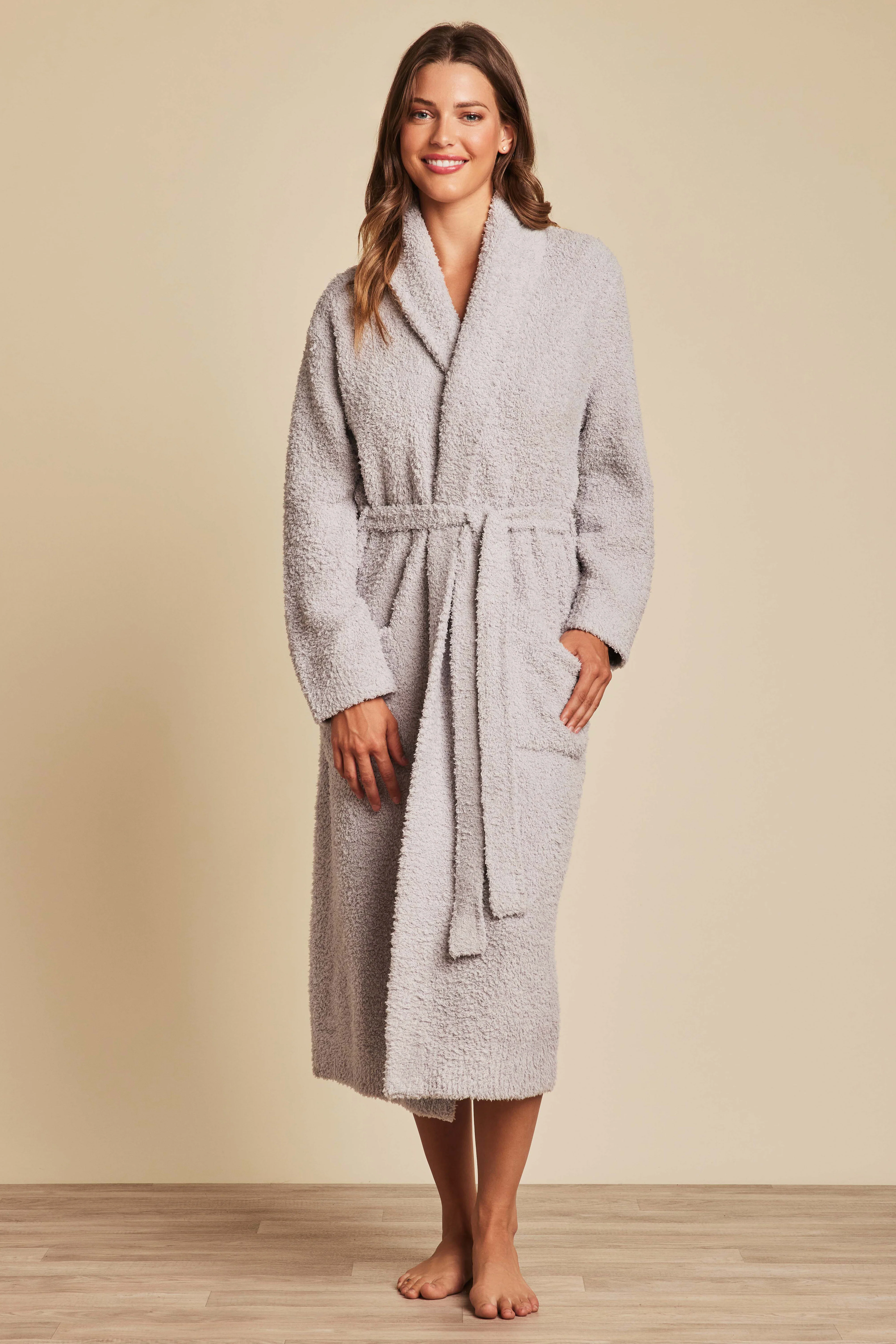 CozyChic® Long Solid Robe - Image 27