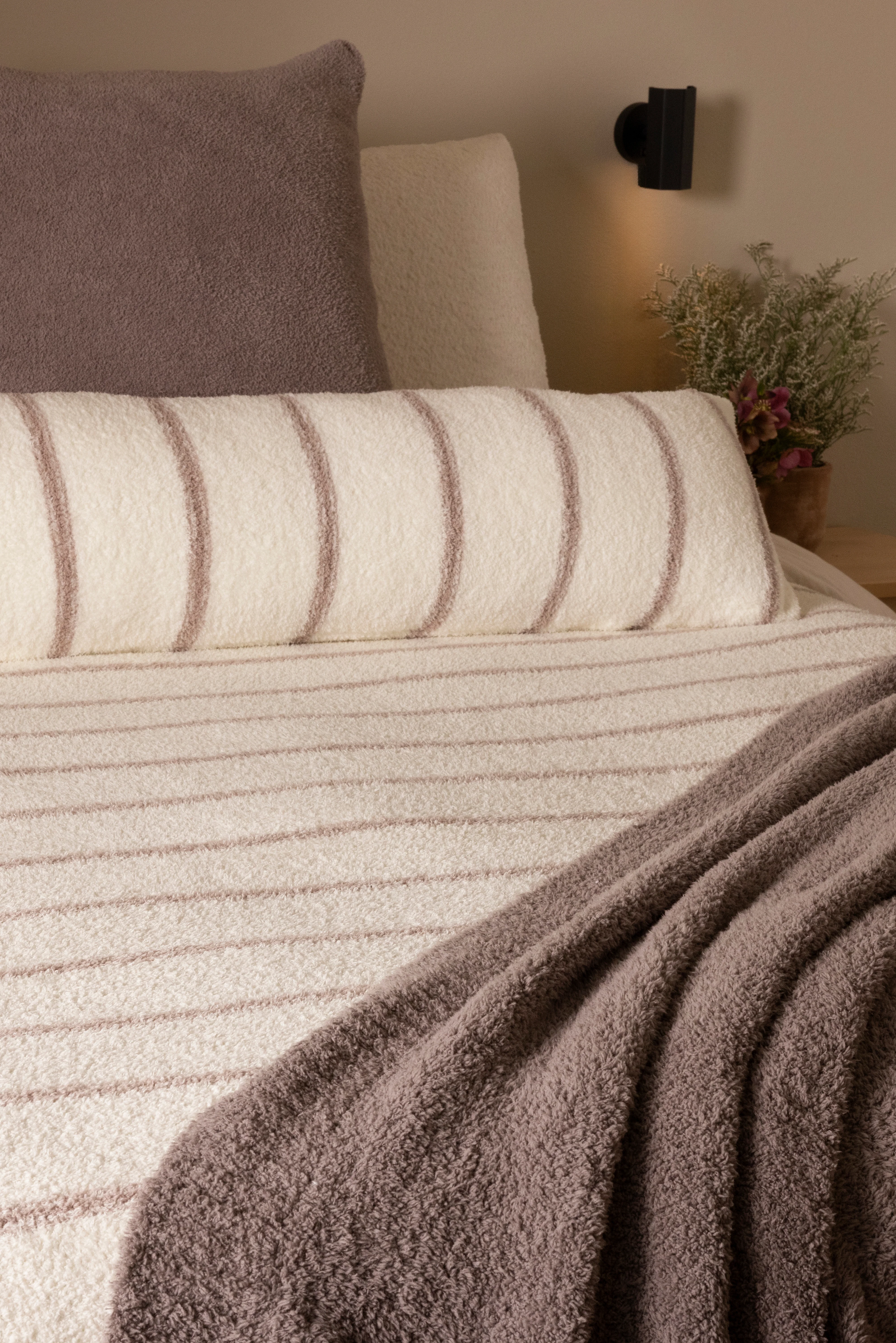 CozyChic® Pinstripe Bed Blanket - Image 13