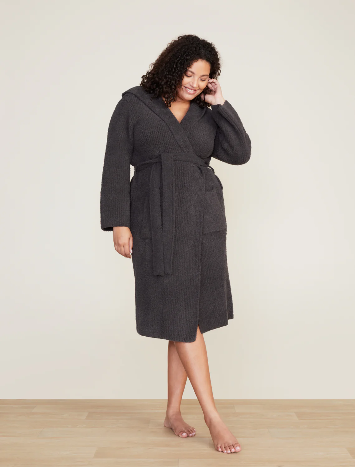 CozyChic® Ribbed Hooded Robe - Image 17