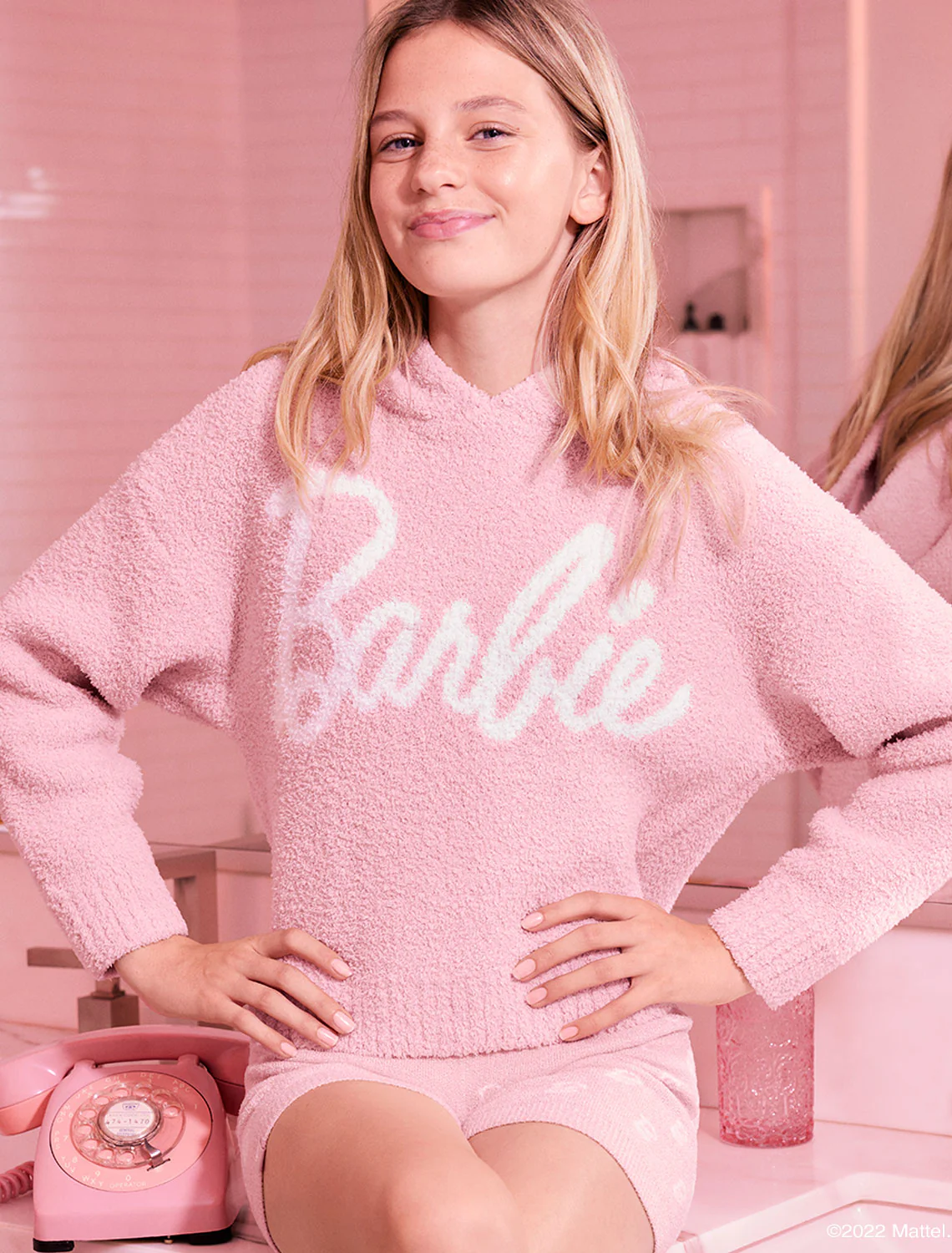 CozyChic® Barbie™ Youth Hoodie - Image 4