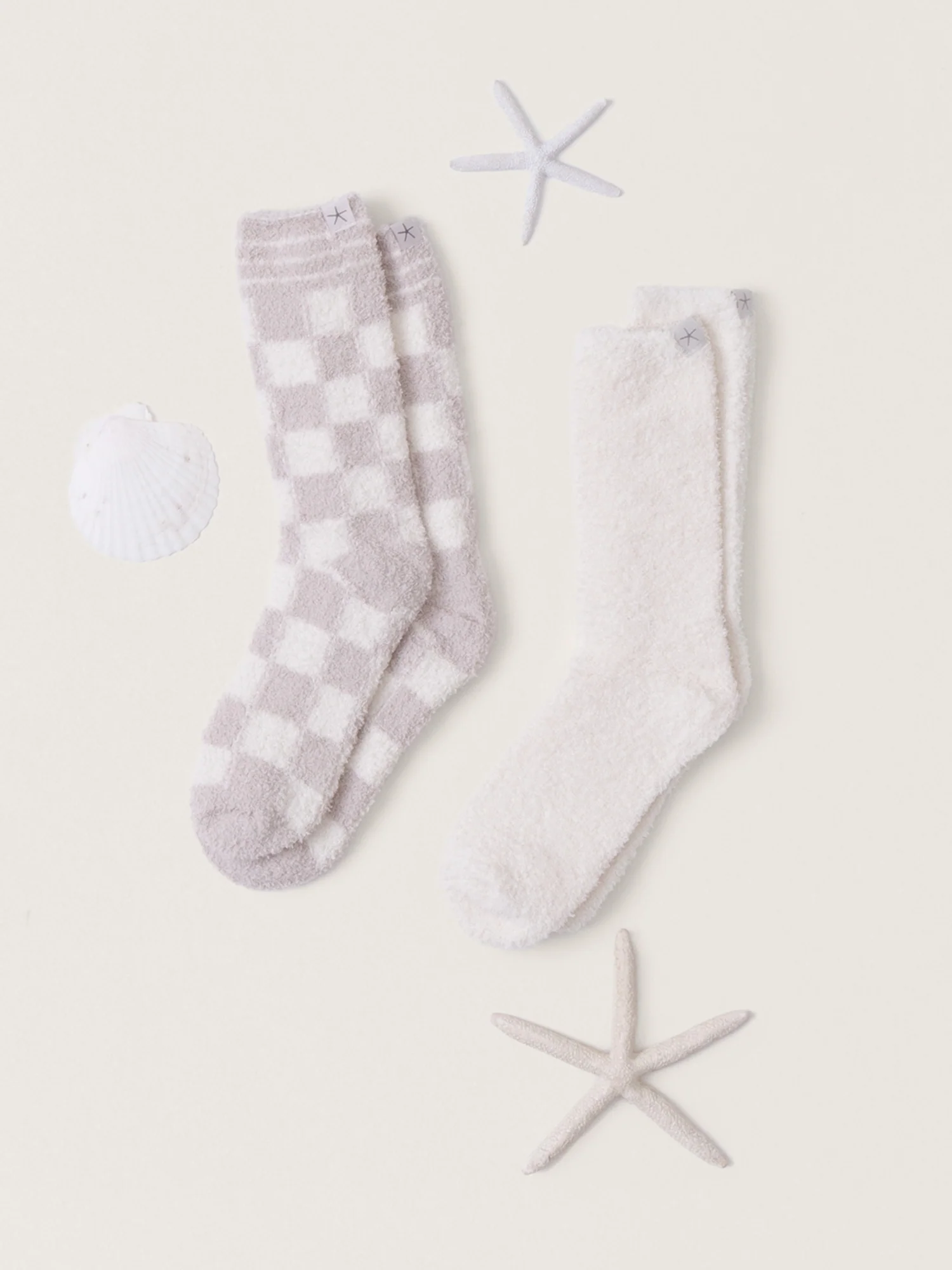 CozyChic® Checks & Stripes Sock Set - Image 3