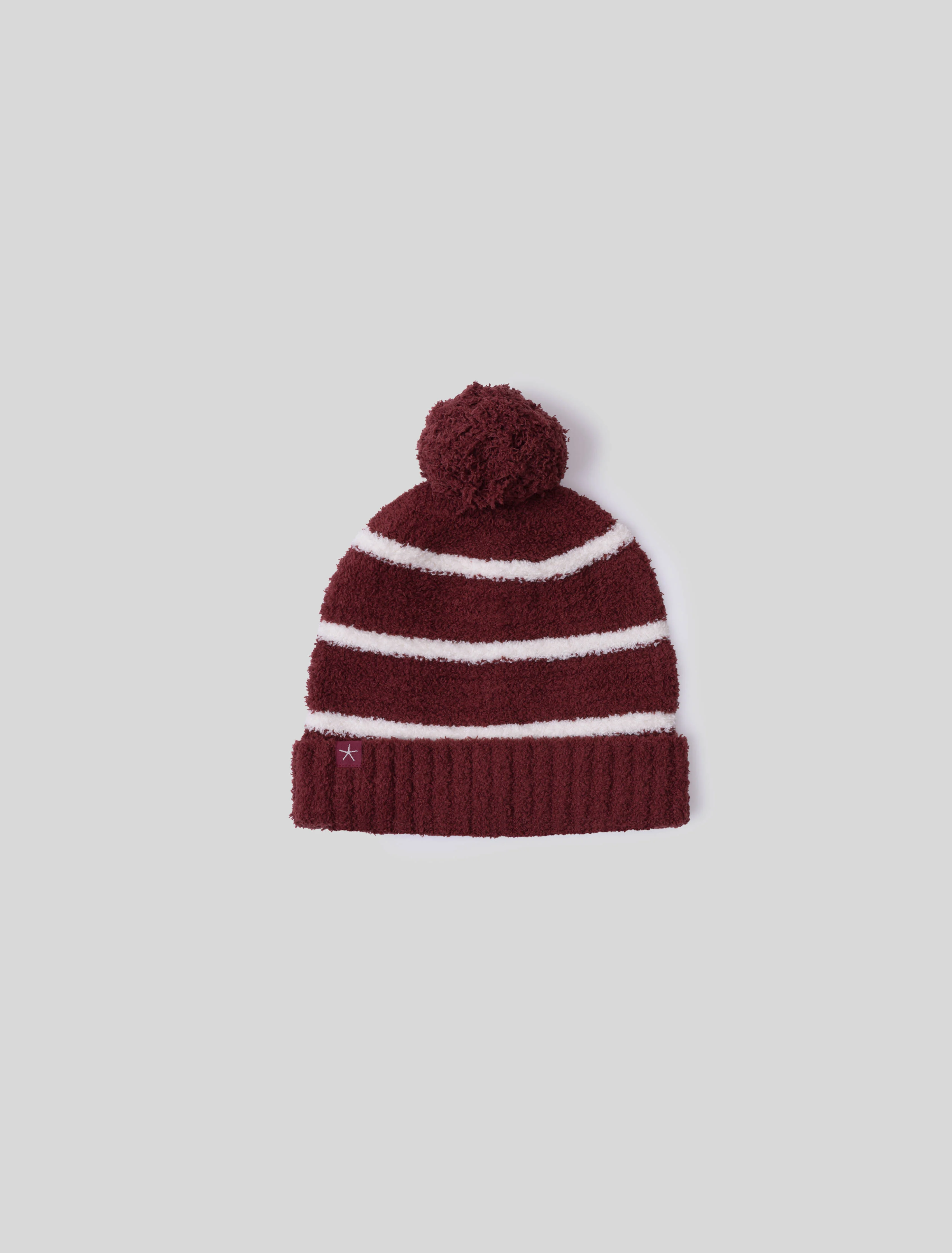 CozyChic® Contrast Grid Beanie - Image 2