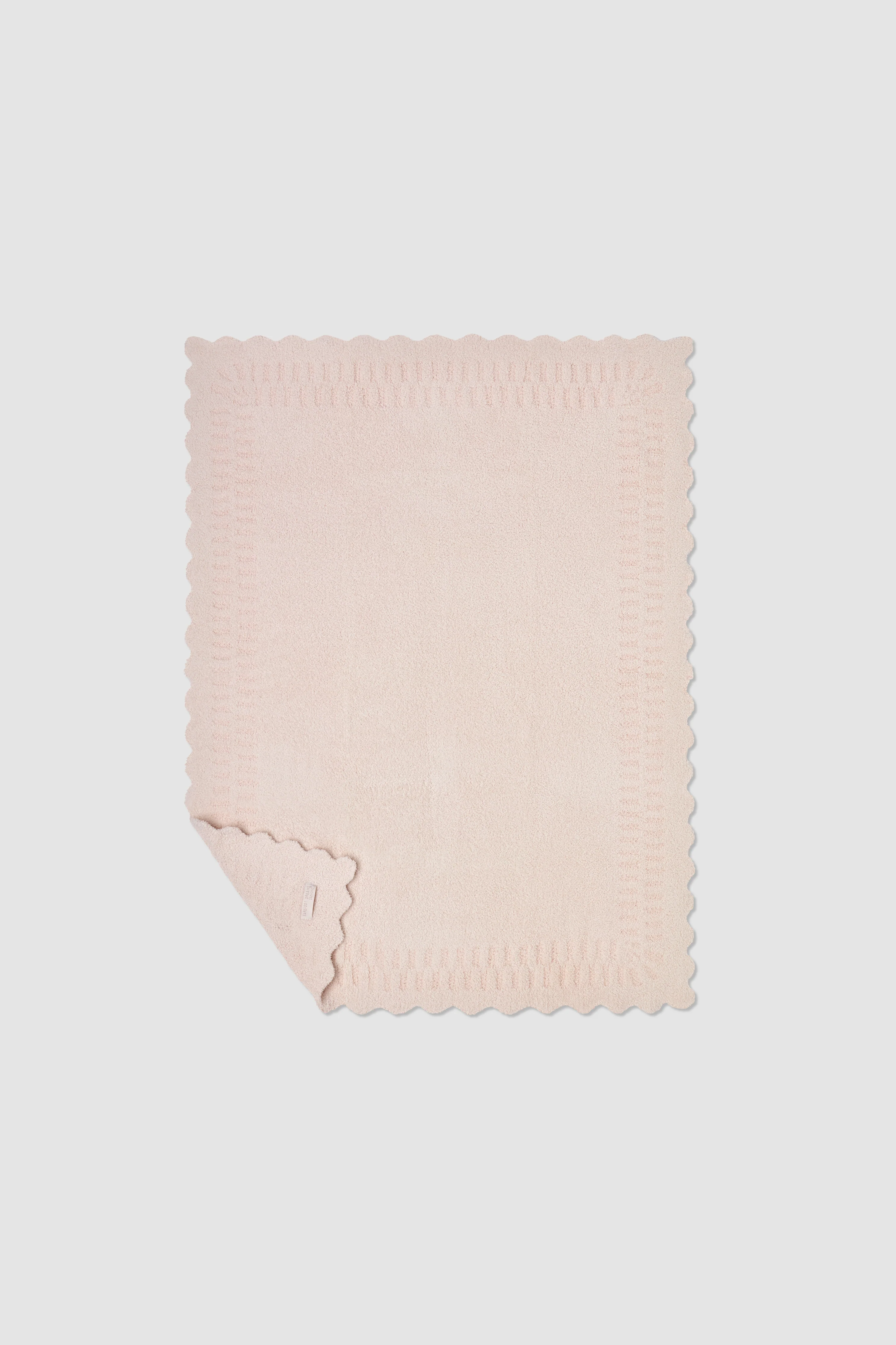CozyChic® Cotton Seashell Texture Stroller Blanket - Image 3