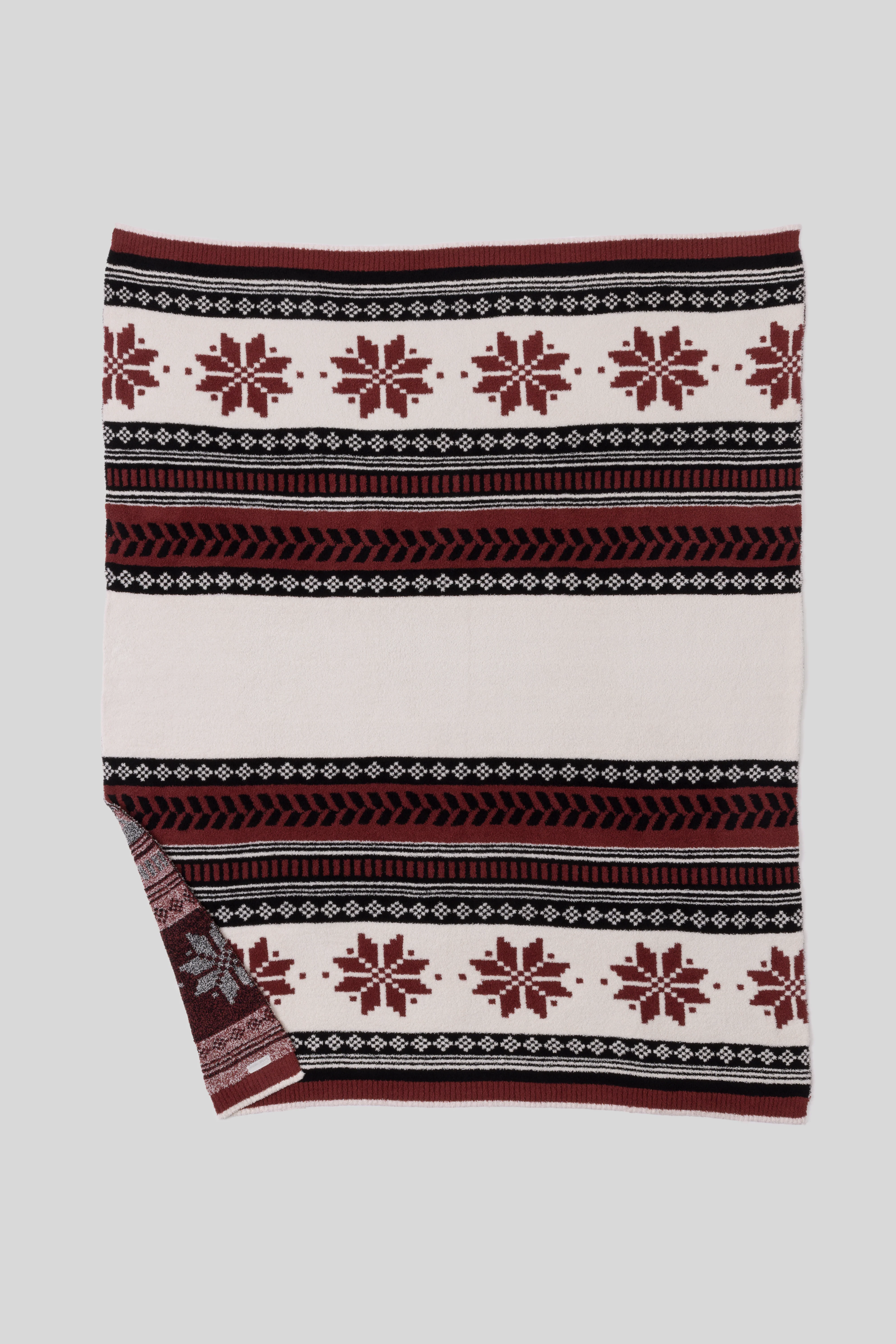 CozyChic® Fair Isle Throw - Image 3