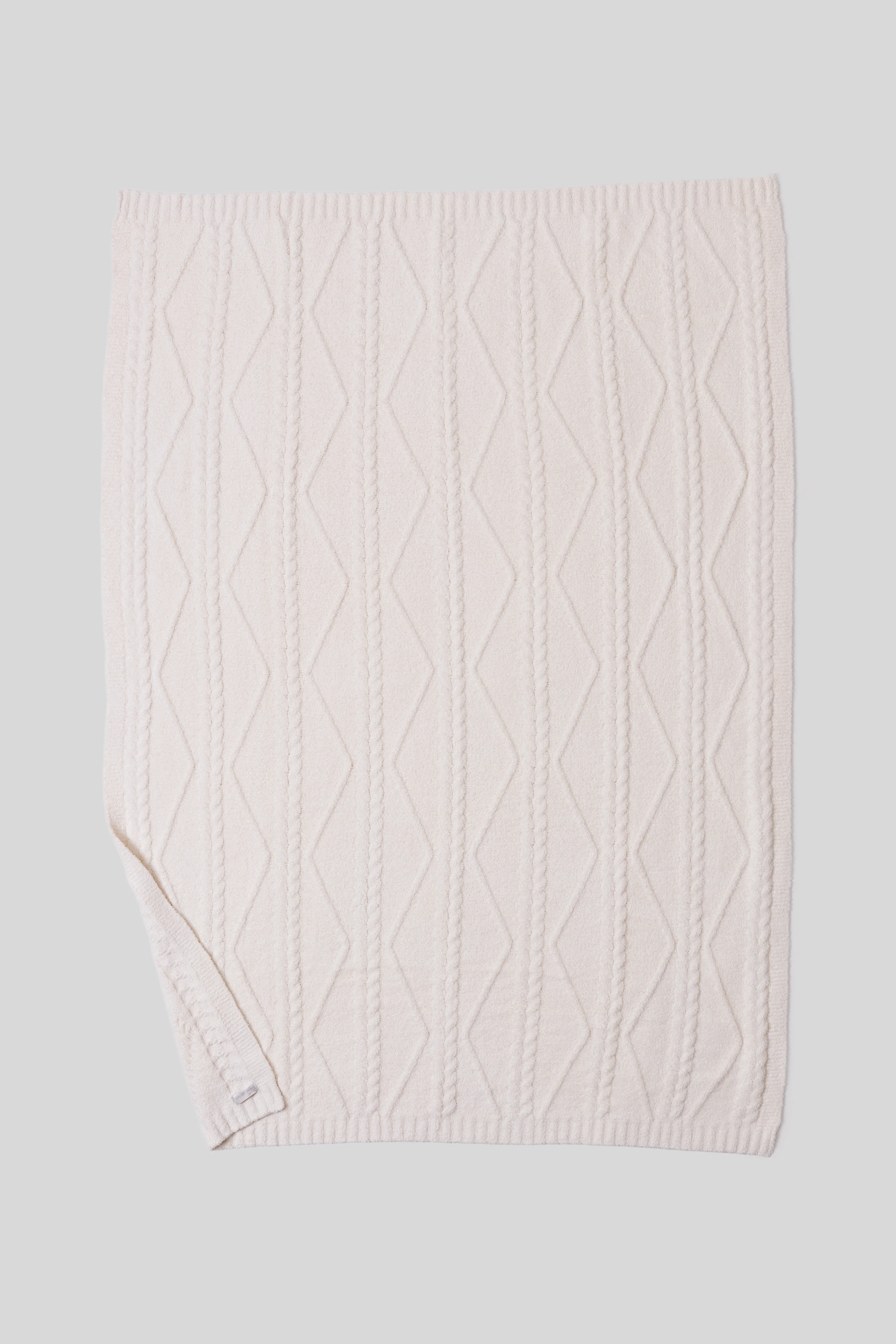 CozyChic® Fisherman Cable Throw - Image 3