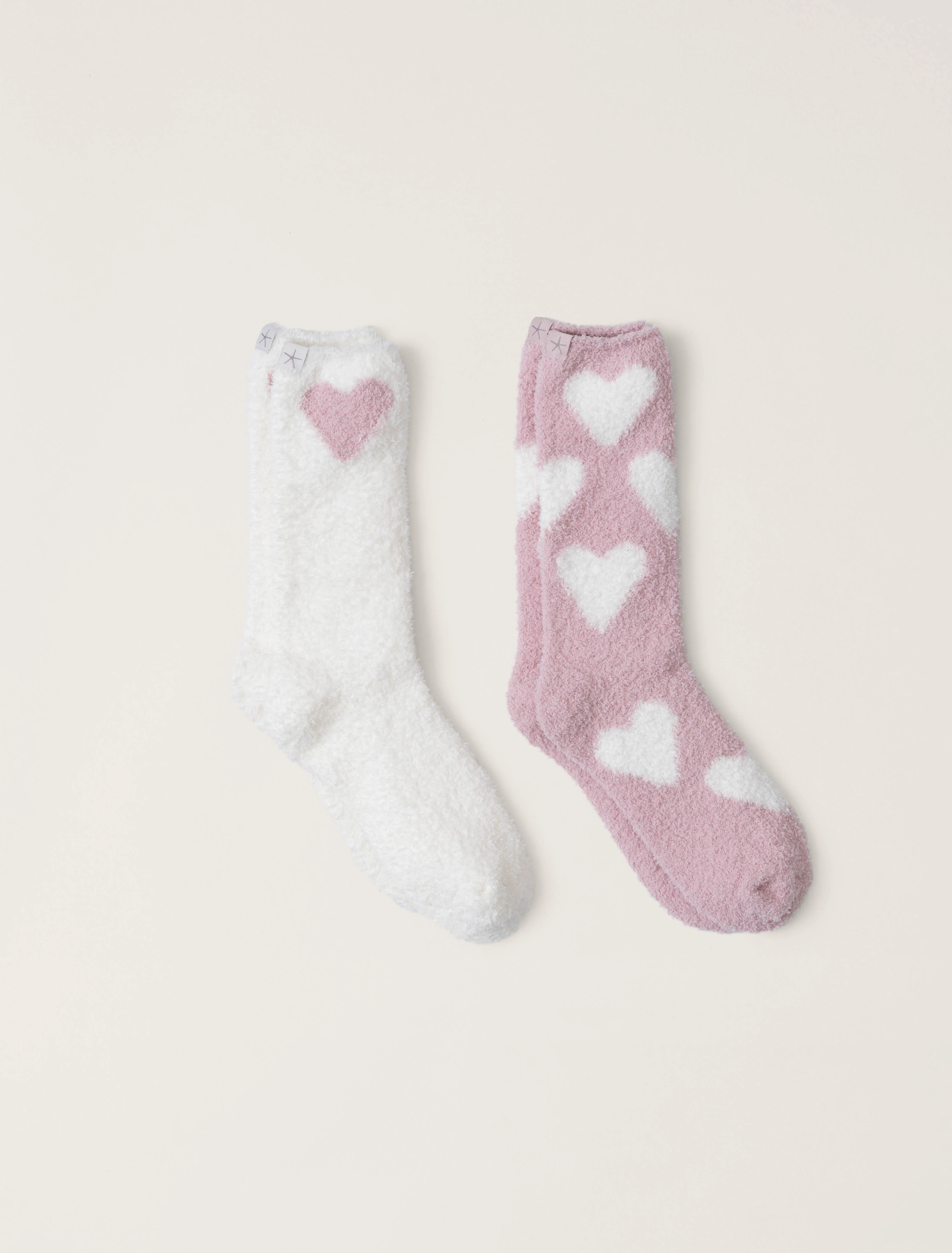 CozyChic® Heart Print Sock Set - Image 6
