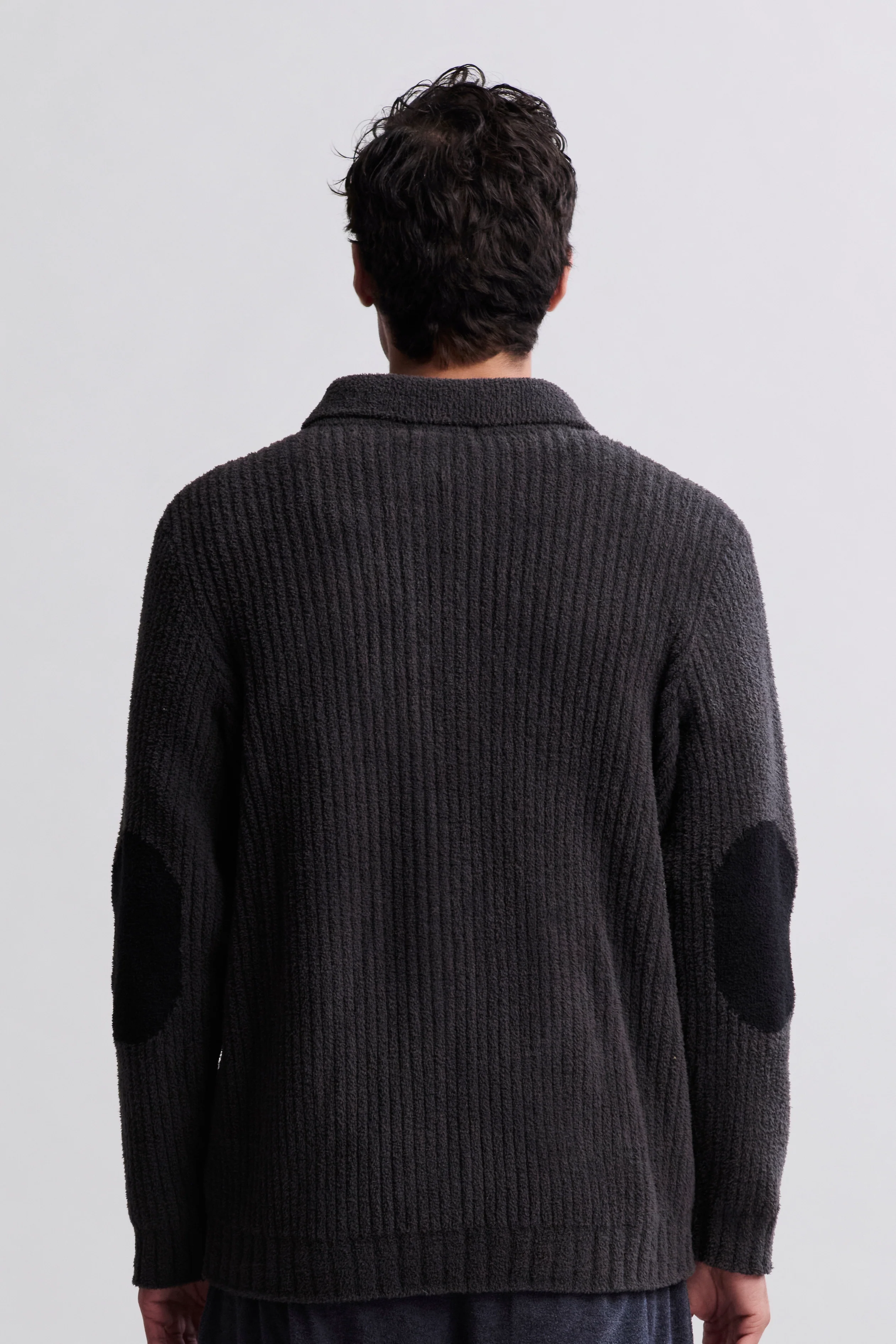 CozyChic® Elbow Patch Cardigan - Image 3
