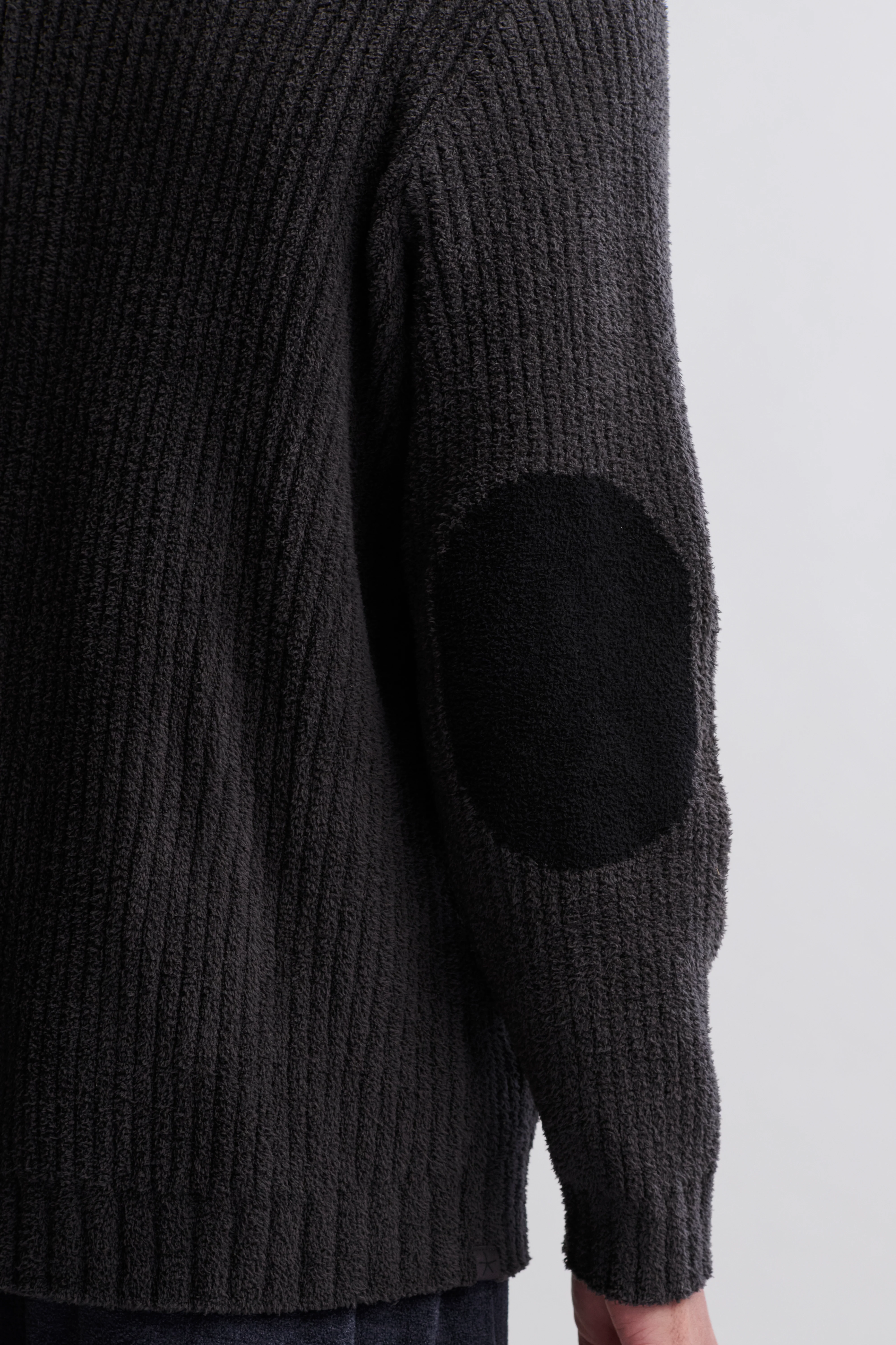 CozyChic® Elbow Patch Cardigan - Image 4