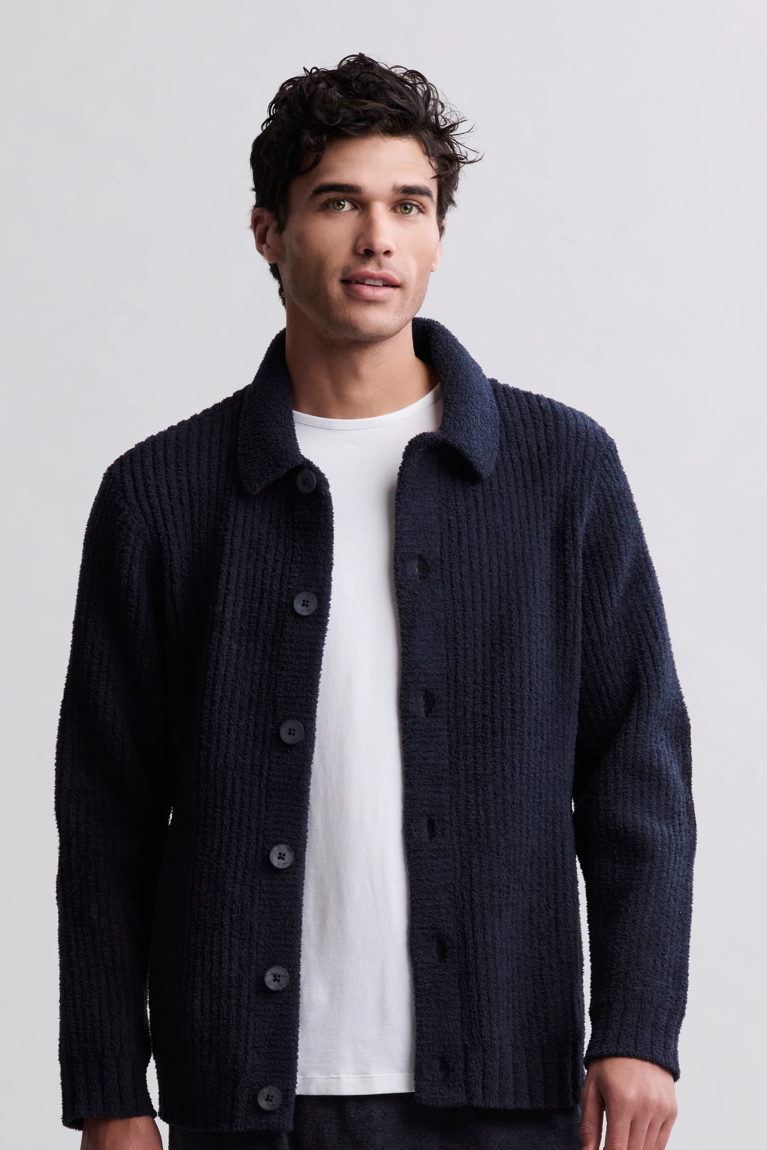 CozyChic® Elbow Patch Cardigan - Image 6