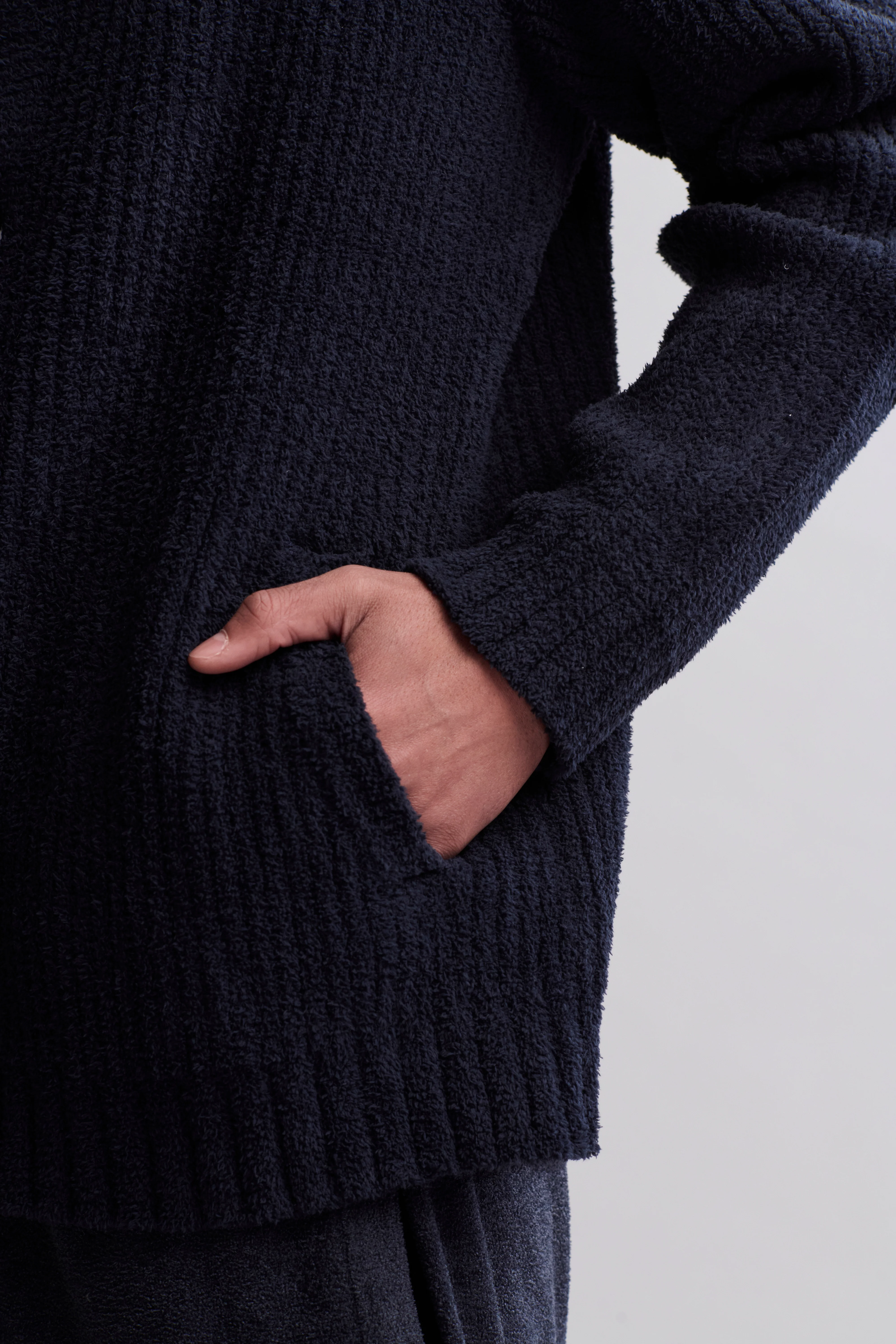 CozyChic® Elbow Patch Cardigan - Image 9