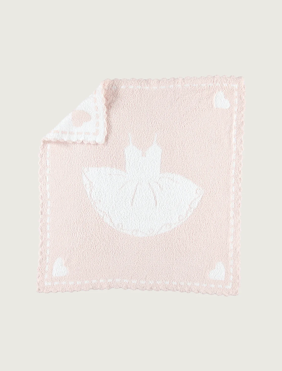 CozyChic® Scalloped Receiving Blanket - Image 3