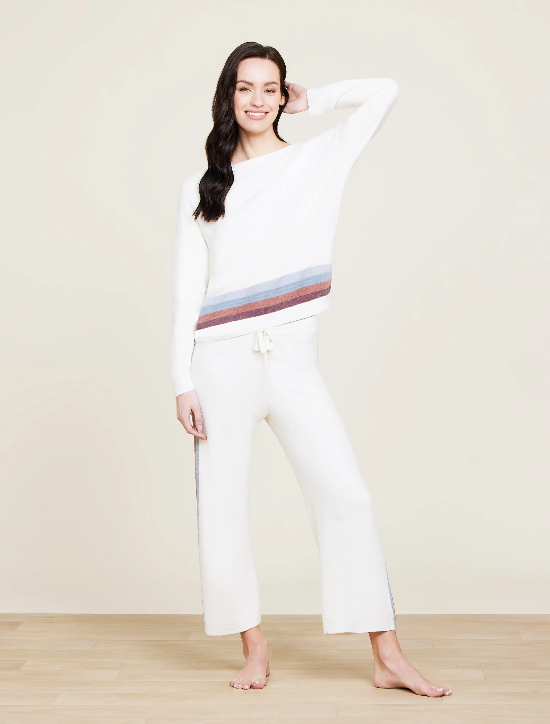 CozyChic Ultra Lite® Multi Stripe Pullover - Image 4