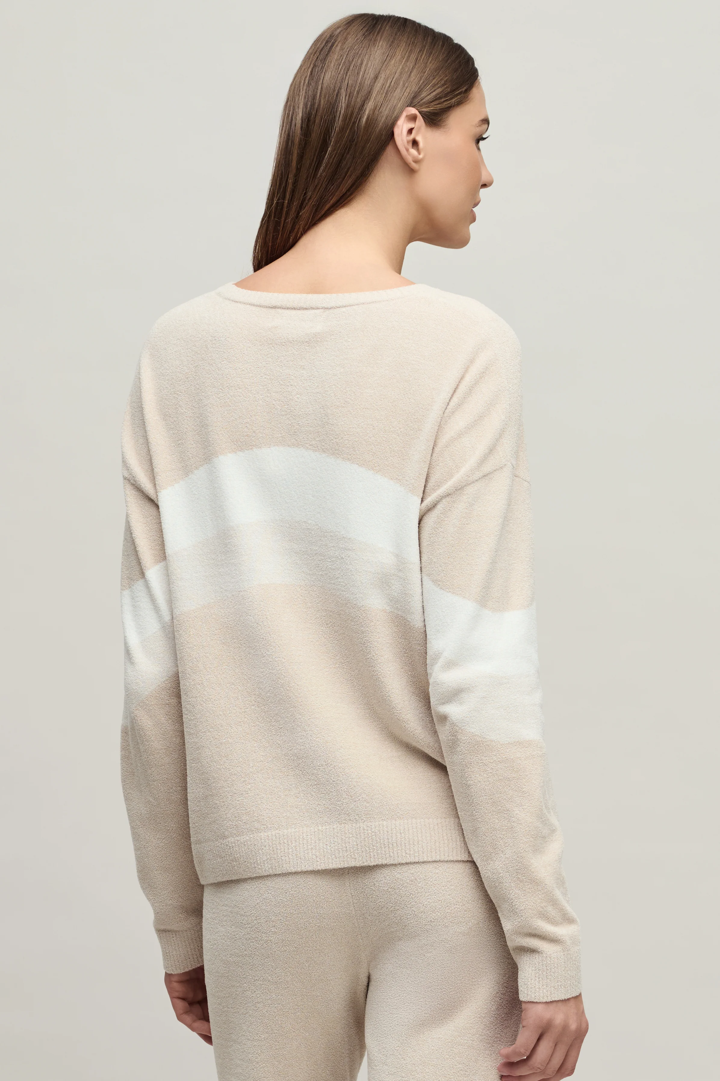 CozyChic Ultra Lite® Wavy Colorblock Pullover - Image 8