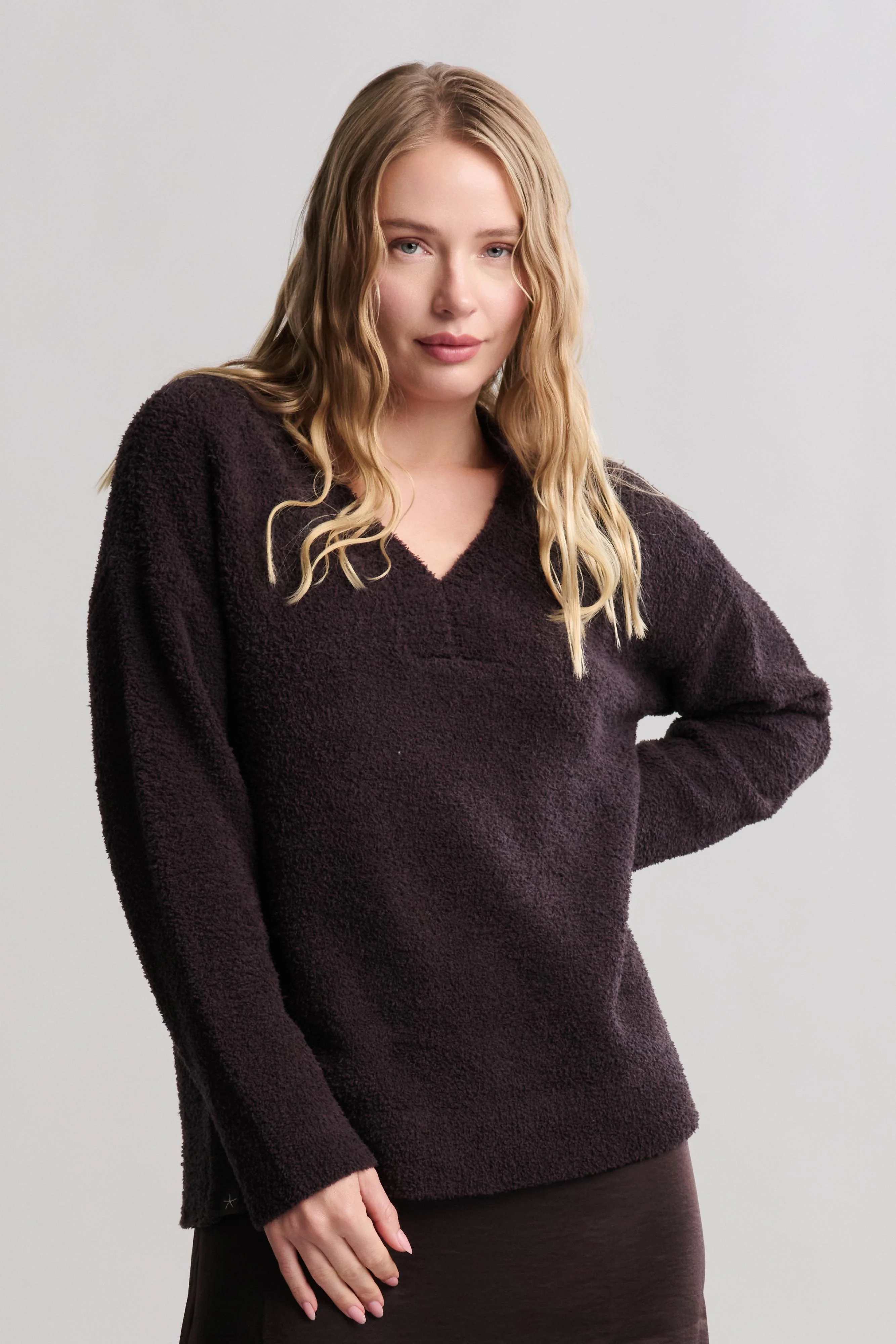 CozyChic® V-Neck Pullover - Image 4
