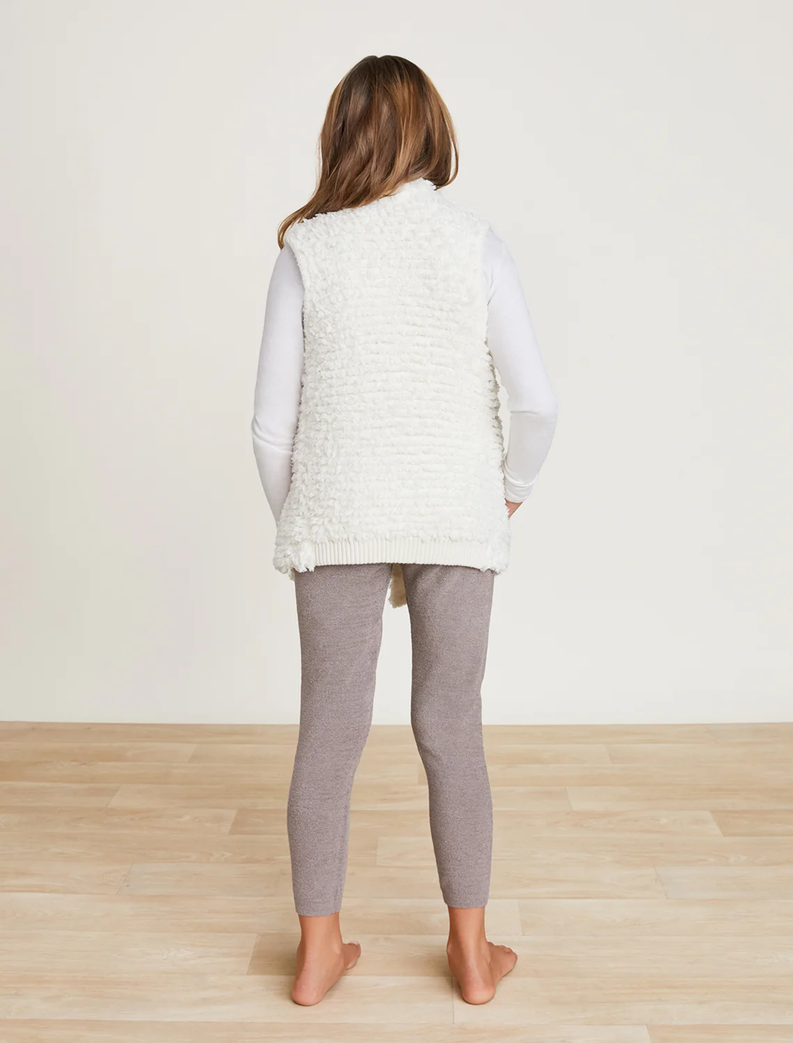 CozyChic® Youth Loop Fringe Cascading Vest - Image 3