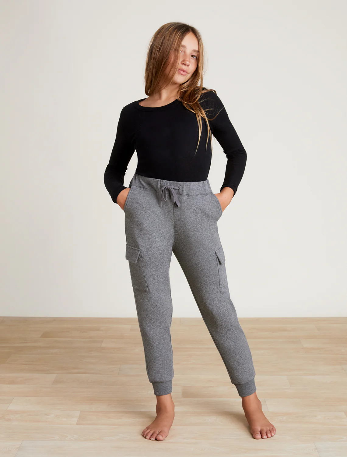 Malibu Collection® Luxe Lounge® Youth Cargo Pant - Image 3