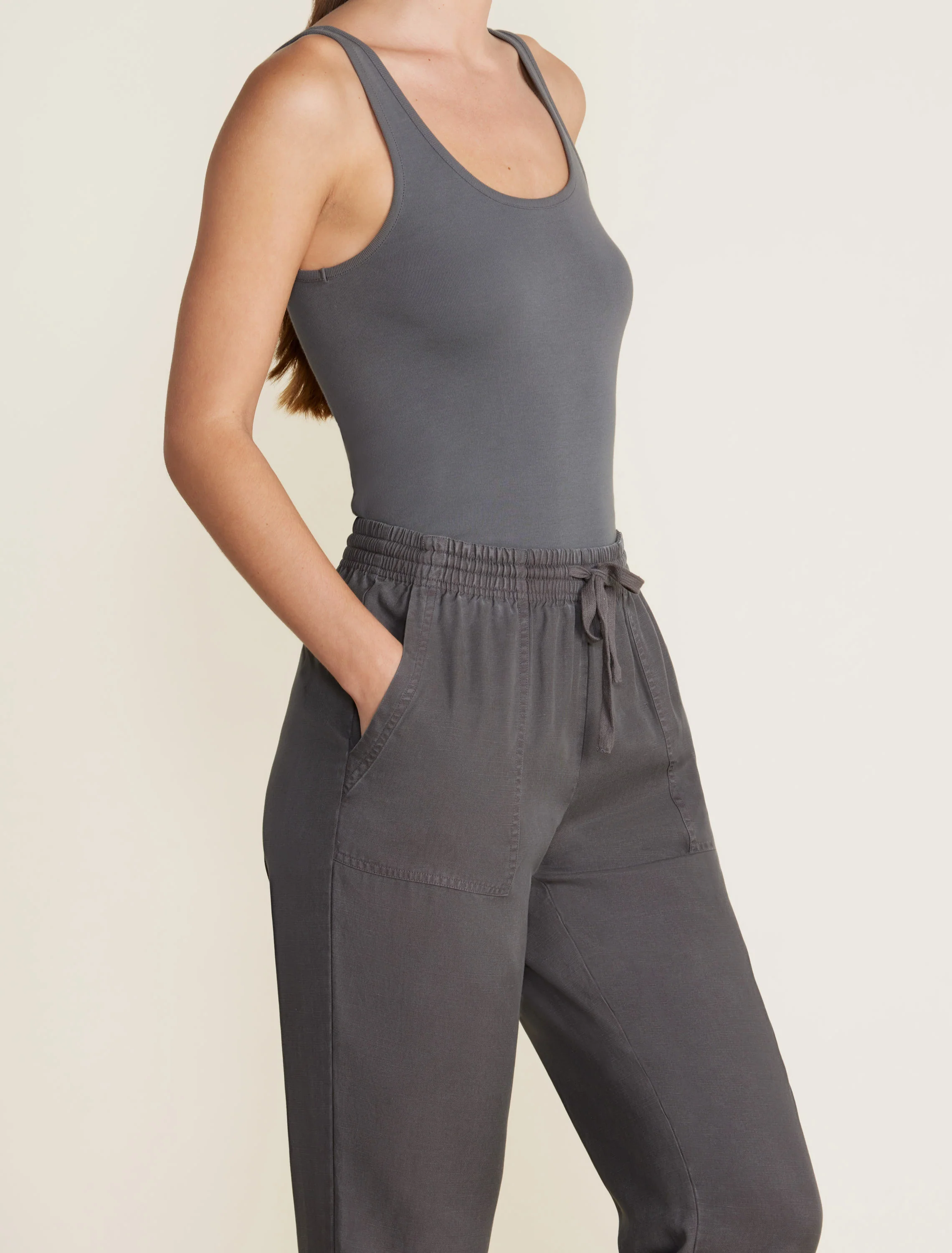 Malibu Collection® Linen Blend Jogger - Image 7