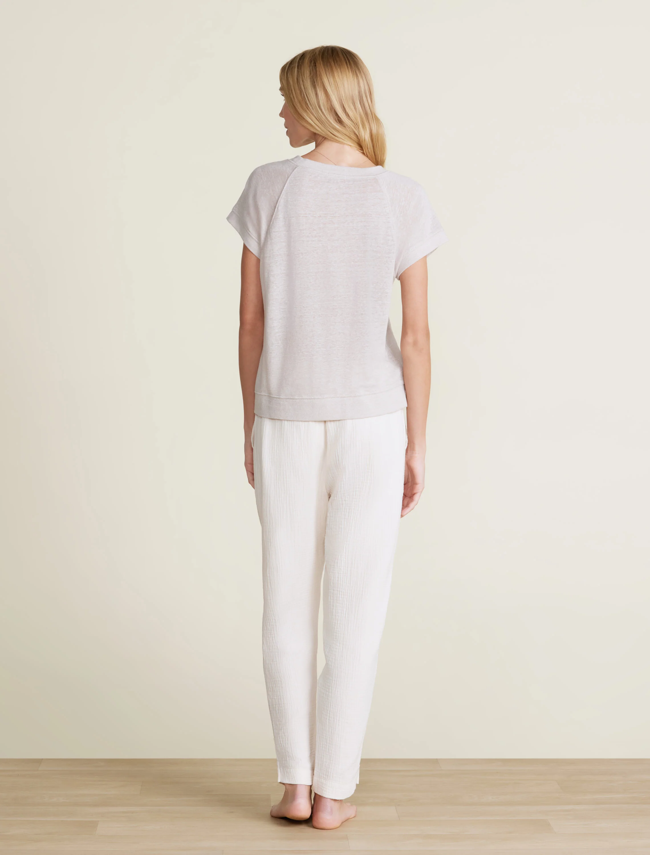 Malibu Collection® Linen Raglan Tee - Image 7