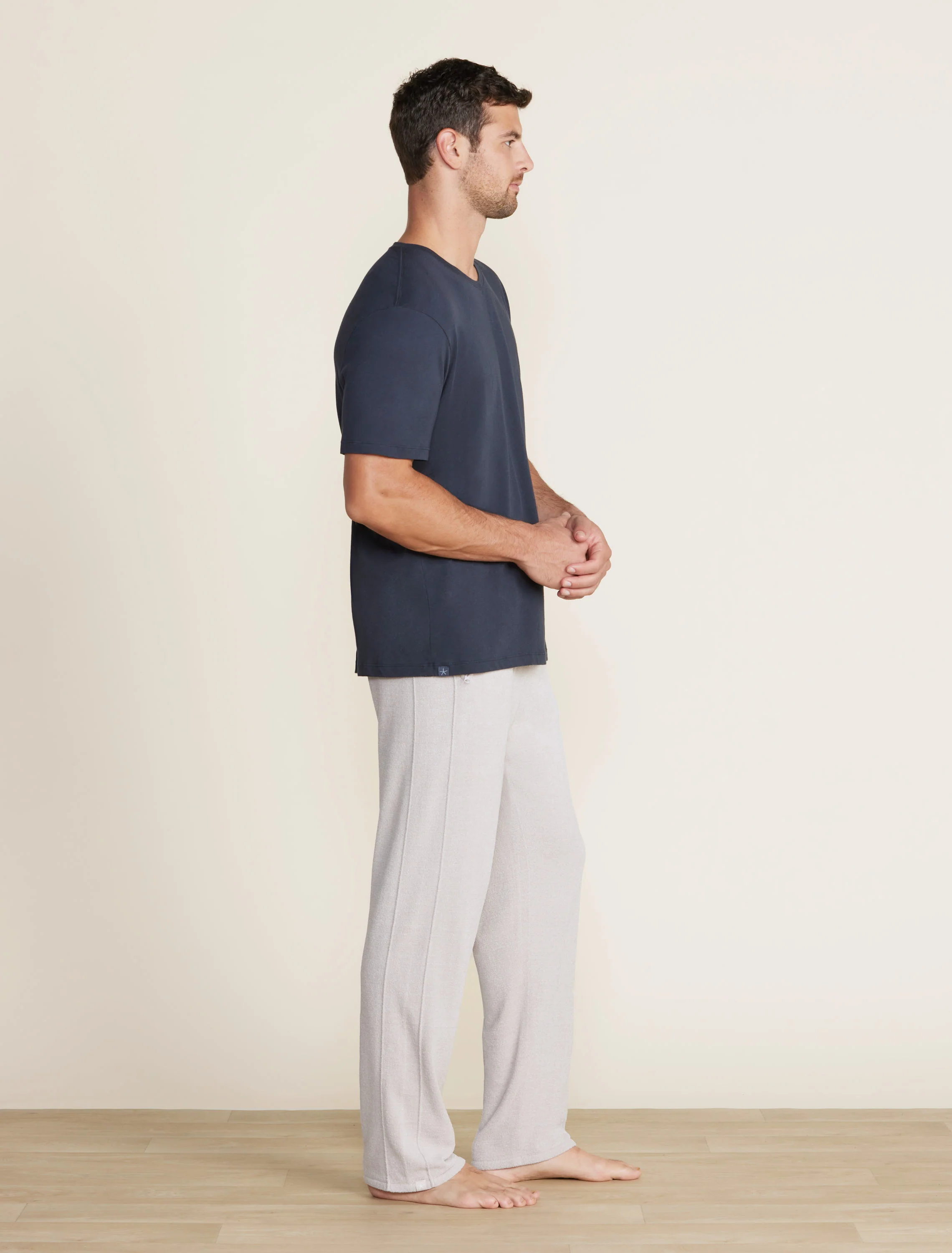 Malibu Collection® Cotton Modal V-Neck Basic Tee - Image 6