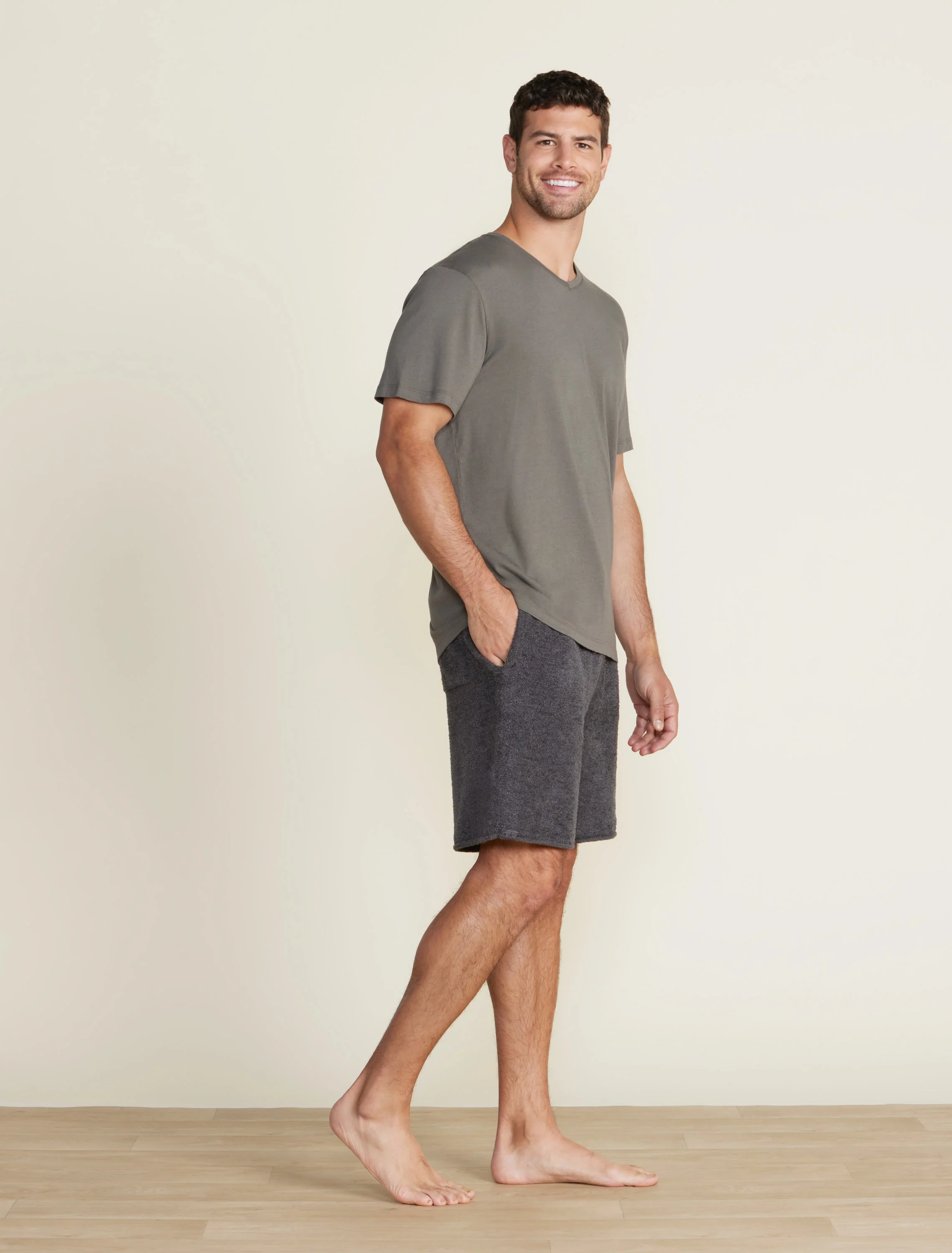 Malibu Collection® Cotton Modal V-Neck Basic Tee - Image 9