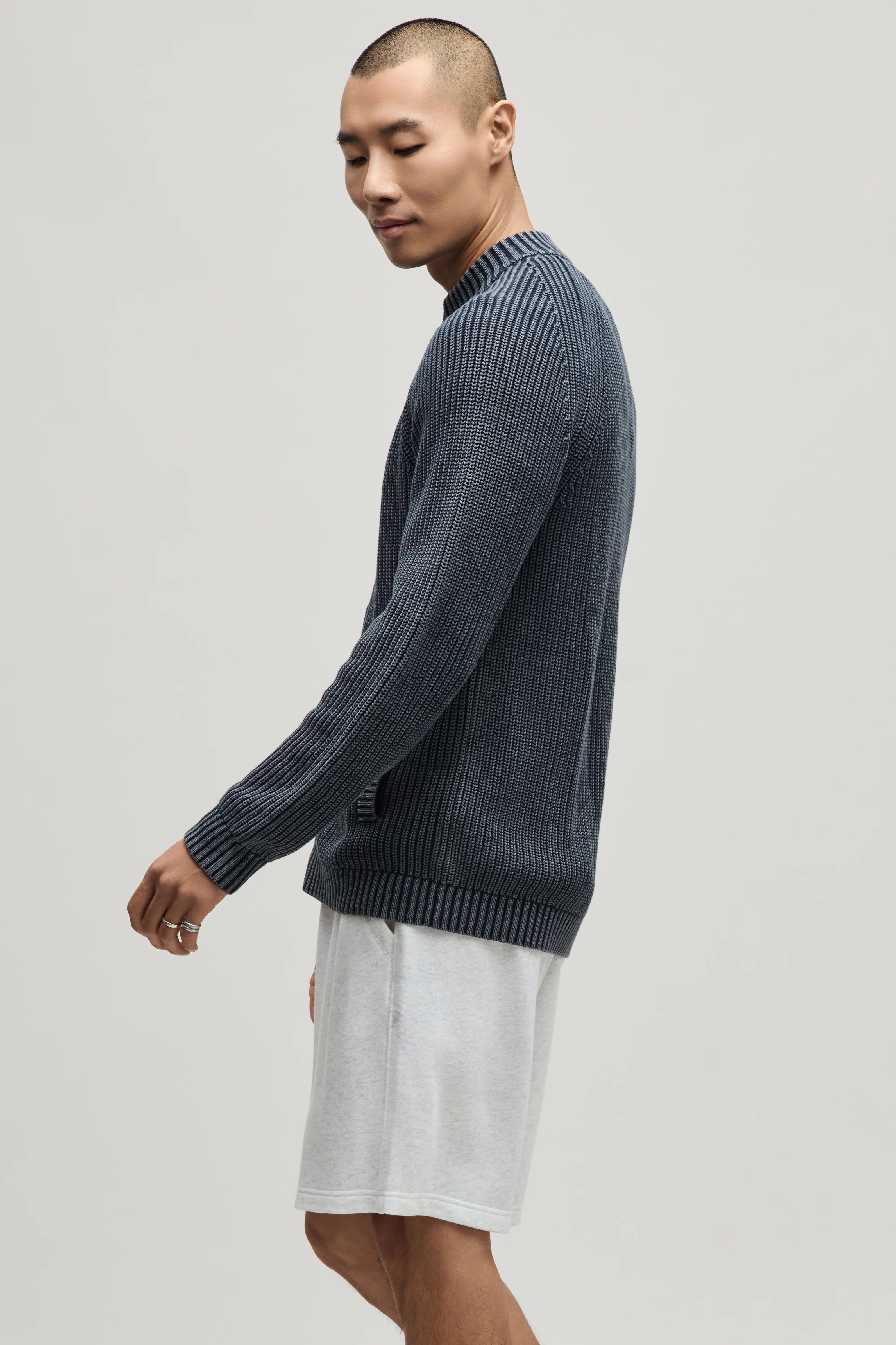 Sunbleach Zip Up Cardigan - Image 2