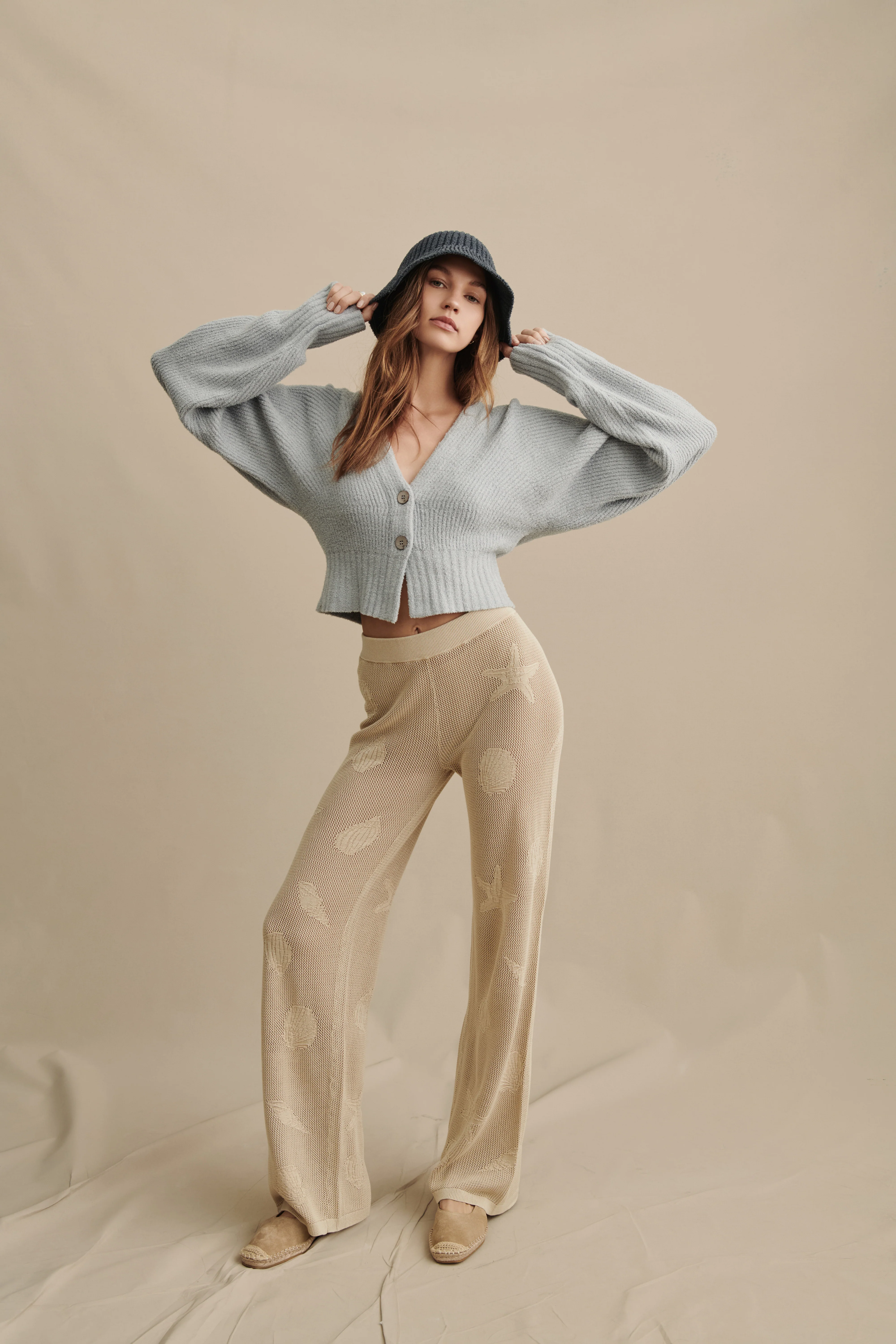 Sunbleached Shell Motif Pant - Image 4
