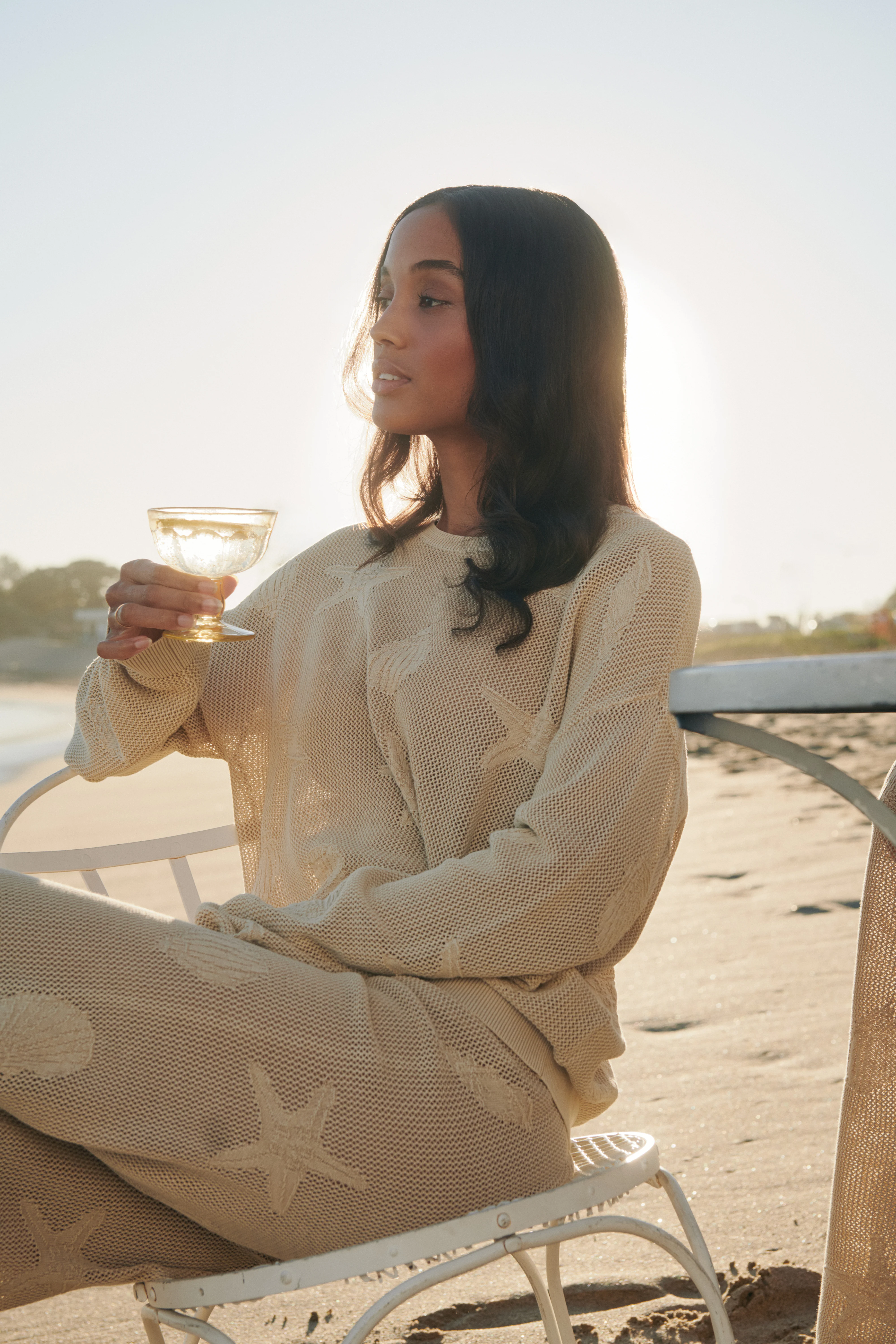 Sunbleached Shell Motif Pant - Image 5