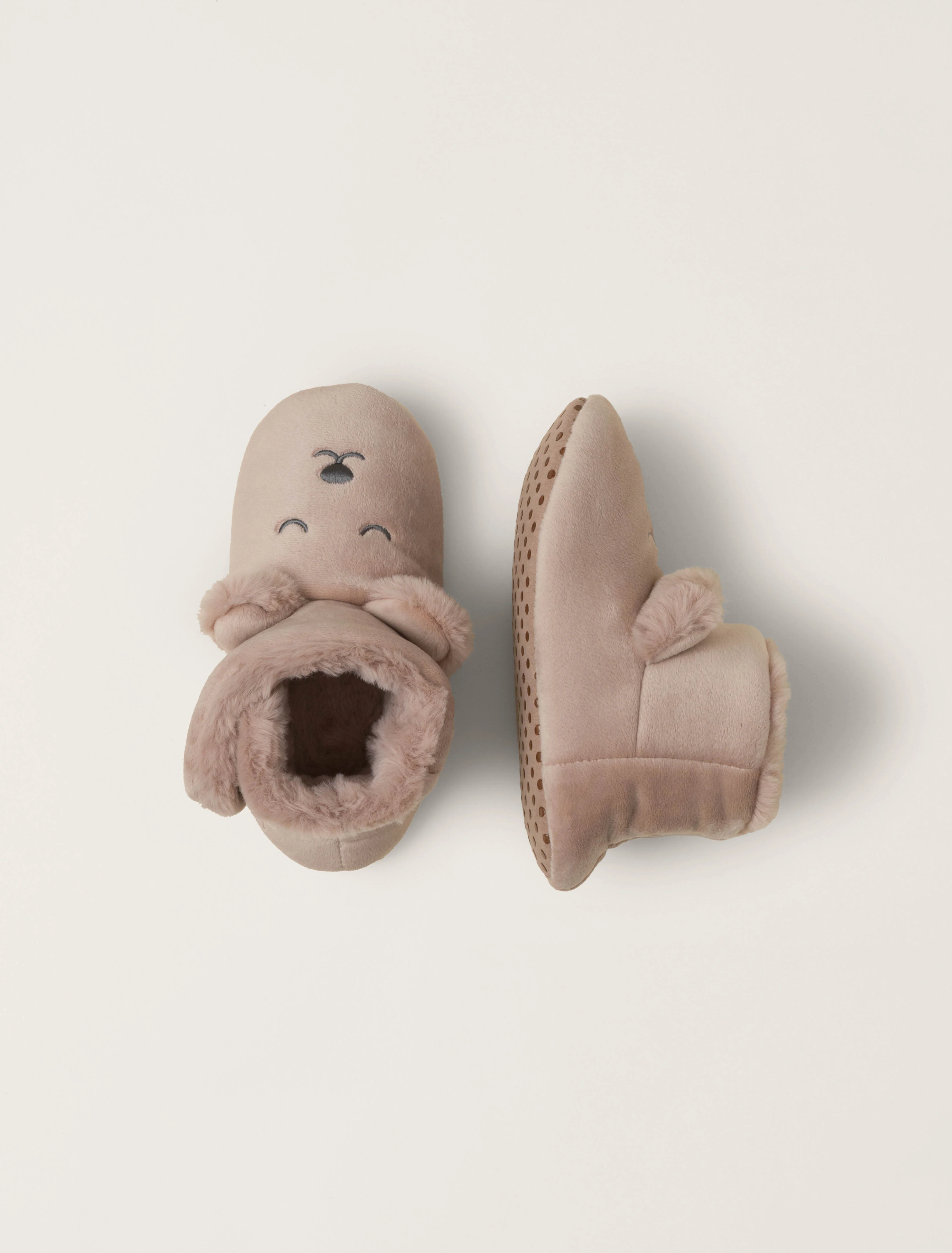 Youth Faux Fur Bear Bootie - Image 6